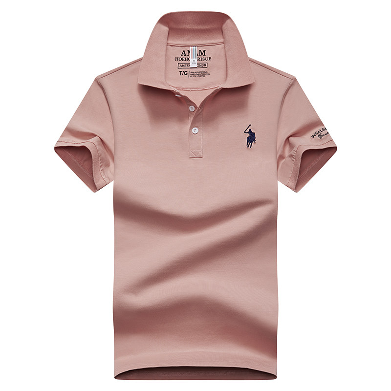夏季新款男士短袖T恤全棉薄款商务翻领男装polo衫男款PL8636P32，男装Polo衫，星座1410（原1902A）