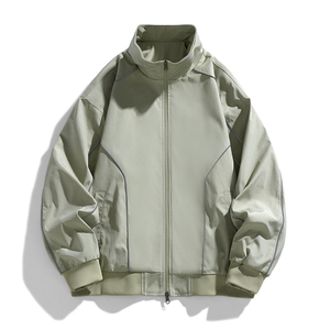 美式机能冲锋衣外套男女防水防风户外登山立领工装夹克 JK1567P68图片