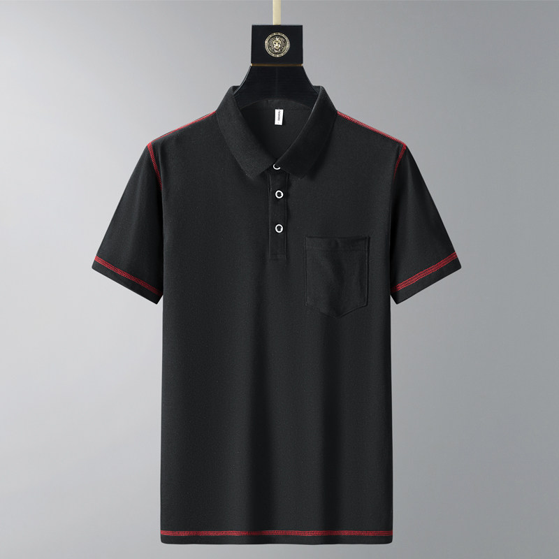 男士高端纯色Polo衫短袖t恤男装夏季上衣服翻领短袖T恤PL213P30,男装Polo衫,星座1410（原1902A）