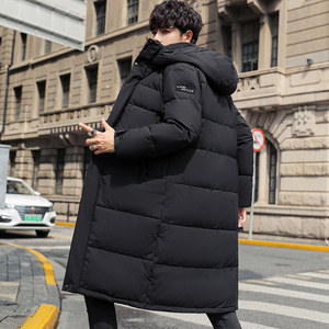2021年男士羽绒服中长款冬季加厚外套情侣工装羽绒服 YR1908A图片