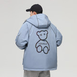 90%标2022白鸭绒羽绒服冬季韩版加厚外套中长款羽绒服YR113P160，男装羽绒服，星座1410（原1902A）