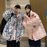 冬季羽绒服情侣款时尚潮流连帽上衣保暖舒适羽绒外套，男装羽绒服，星座1410（原1902A）