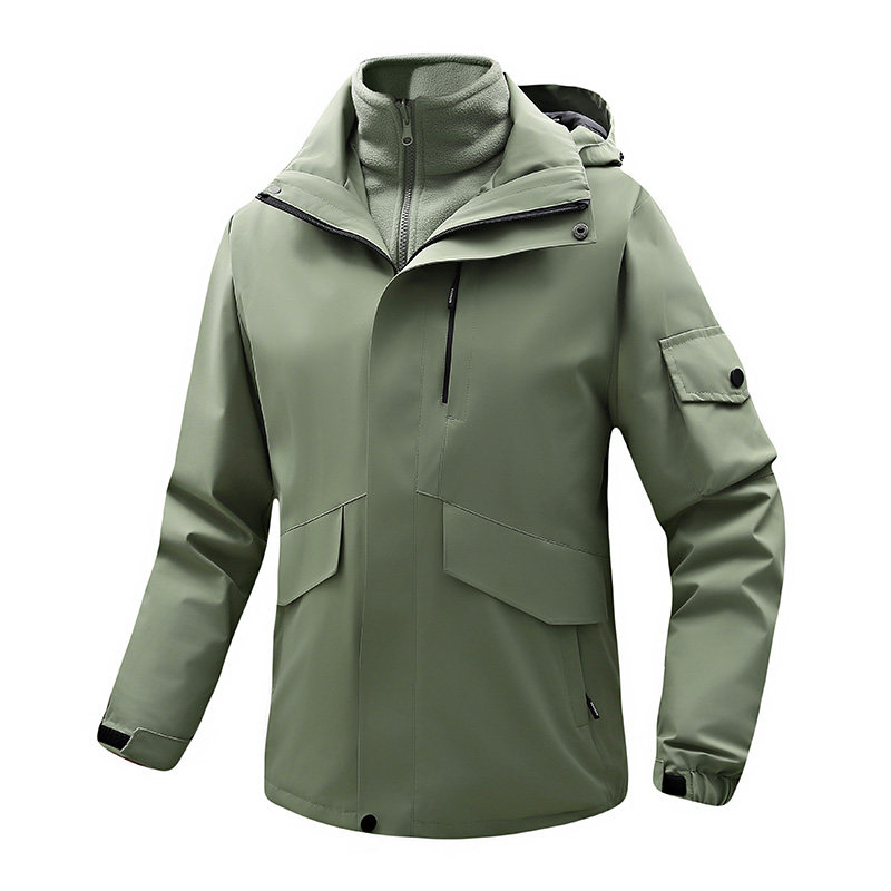 户外运动情侣冲锋衣男女春秋防水防风登山服夹克男CF23618-1P110,男装夹克,星座1410（原1902A）