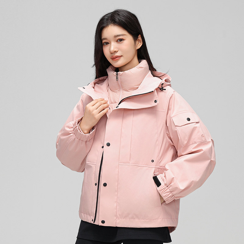 冬季新款三合一二开情侣款男女同款户外公版主推羽绒服YR2465P180图片