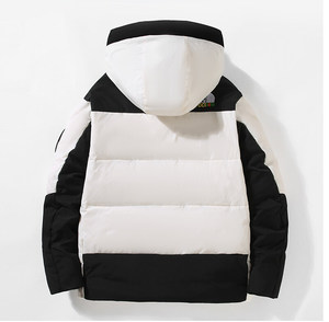2021羽绒服情侣外套韩版潮流帅气亮面男加厚外套潮牌 YR9850P120图片