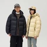 2026新羽绒服男士宽松情侣连帽男女同款上衣90%白鸭绒YR907-2P200，男装羽绒服，星座1410（原1902A）