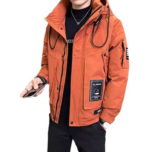 2025冬季新款羽绒服男休闲连帽羽绒服高品质潮羽绒服 YR25203P160图片