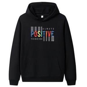 秋卫衣男连帽韩嘻哈运动外套ins港风休闲上衣MS8909-POSITIVE-P40图片