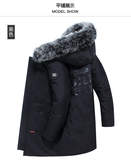 2022时尚男士中长款羽绒服修身保暖羽绒外套YR809P120，男装羽绒服，星座1410（原1902A）