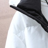 羽绒服男潮短款2024年爆加厚渐变色雪山冬季情侣款连帽YR1641P120，男装羽绒服，星座1410（原1902A）