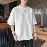 M-8XL短袖T恤男士夏季美式冰丝薄字母钢印短袖T恤上衣DT6858P20，男装T恤，星座1410（原1902A）