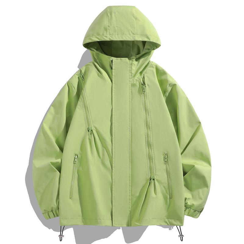 春秋户外运动冲锋衣薄男女情侣防水防风登山服工装夹克JK8008P40,男装夹克,星座1410（原1902A）