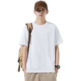 2024夏季100纯棉短袖T恤男士圆领高品质12色M-6XLDT2001-纯色P15，男装T恤，星座1410（原1902A）