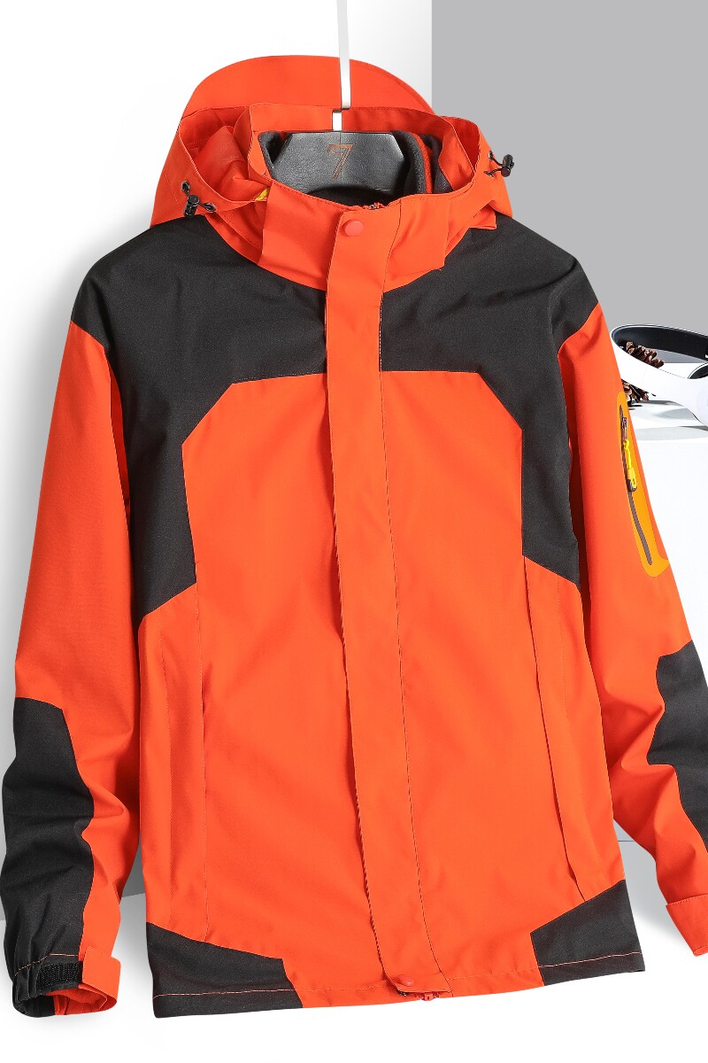 XS-8X秋冬男女夹克户外三合一情侣款冲锋衣两件套登山服CF1266P95,男装夹克,星座1410（原1902A）