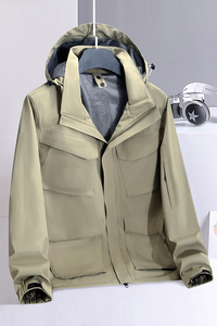 春秋户外运动冲锋衣男女情侣款防水防风滑雪登山服夹克JK8252P110图片