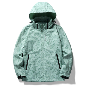春秋冲锋衣情侣户外运动枫叶防风防水夹克外套登山服 CF6266F P55图片