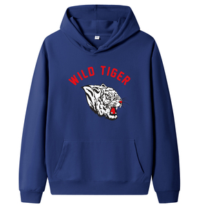 秋卫衣男连帽韩版运动外套ins港风休闲上衣潮MS8890-WILD虎头图片