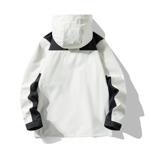 春秋季男女同款冲锋衣户外情侣登山服防水防风夹克外套 JK2366P45图片