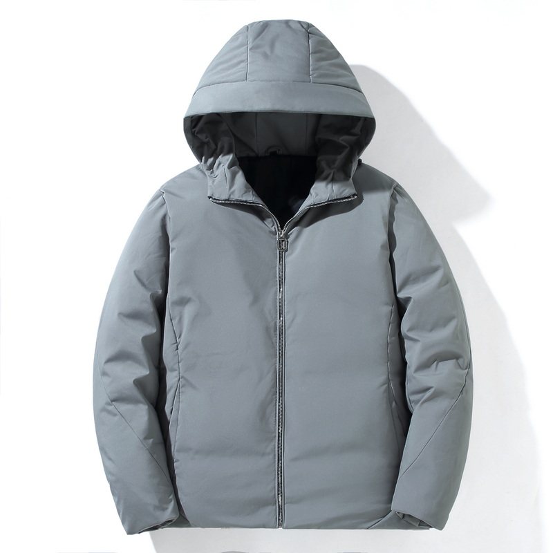 冬新品加厚连帽羽绒服男士短款青年白鸭绒保暖休闲大码YR1598,男装羽绒服,星座1410（原1902A）