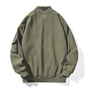 工装夹克男女同款潮户外休闲宽松外套情侣飞行服夹克男 JK8886P70图片