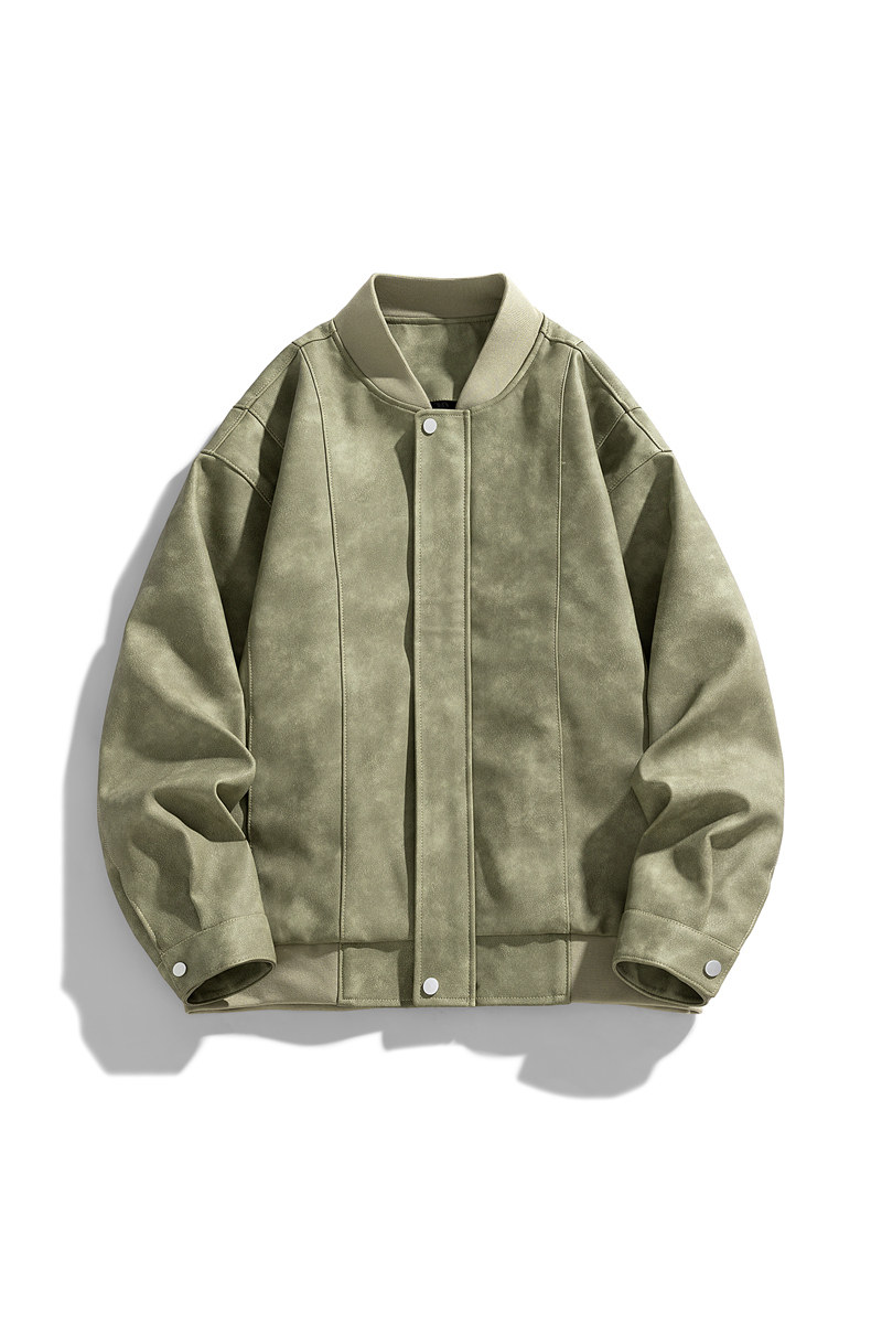 美式PU皮棒球服外套男春秋季新款潮早春痞帅工装男夹克JK206P80,男装夹克,星座1410（原1902A）