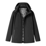 80绒冬季石墨烯厚款防水羽绒服冲锋衣羽绒服羽绒服YR412P190，男装羽绒服，星座1410（原1902A）