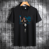 夏季男士短袖t恤潮流潮牌宽松纯棉衣服新款男装DT4809-FANCHY-P15，男装T恤，星座1410（原1902A）
