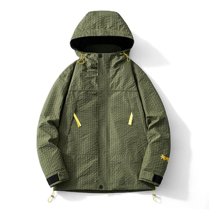 春秋户外运动冲锋衣男女情侣款防水防风滑雪登山服夹克 JK-T90P85图片
