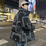 立领羽绒服短款男女2024新标90鸭绒潮面包服冬装YR030P145，男装羽绒服，星座1410（原1902A）