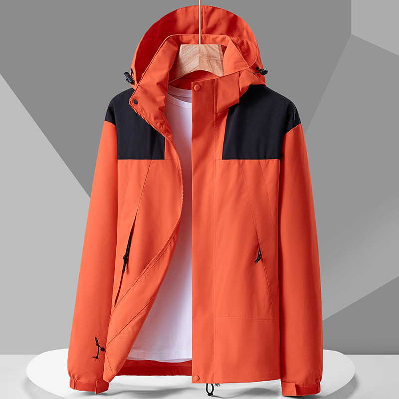 春秋户外运动冲锋衣男女情侣防水防风滑雪登山服夹克JK23657P35,男装夹克,星座1410（原1902A）