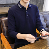 春秋季新款男士长袖T恤全棉商务翻领男装polo衫男款T恤PL8898P45，男装T恤，星座1410（原1902A）