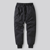 2024新款羽绒裤冬季加厚保暖白鸭绒束脚裤防寒运动裤YRK069P75，男装棉裤，星座1410（原1902A）