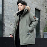 2024年冬季时尚连帽羽绒服保暖羽绒服制造YR656P120，男装羽绒服，星座1902A（原星座1216）