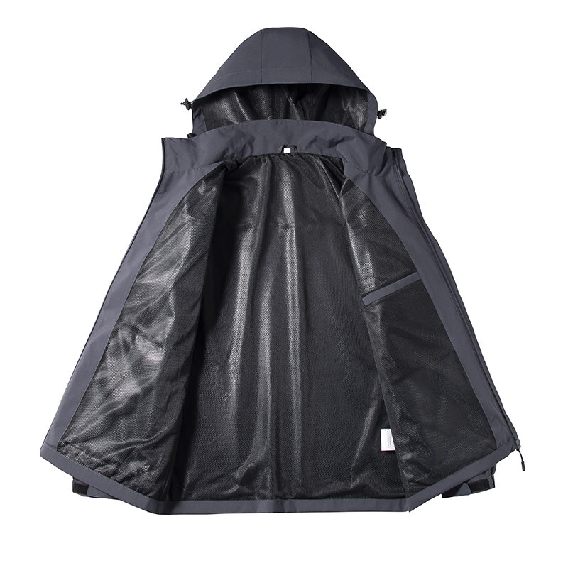单层冲锋衣多口袋薄款外套进藏潮牌防风防水登山服夹克CF23686P60,男装夹克,星座1410（原1902A）