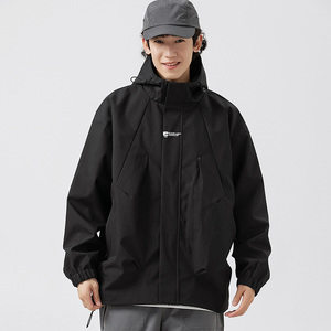美式复古冲锋衣外套男女户外登山情侣运动工装夹克 JK23-745P40图片