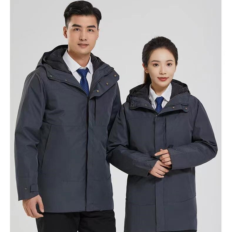 三合一防泼水运动外套秋冬新品防风防水登山冲锋衣CF23308P380,男装夹克,星座1410（原1902A）