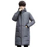 2026冬加厚羽绒服男韩版修身连帽男士外套中长款大衣潮YR7805P65，男装羽绒服，星座1410（原1902A）