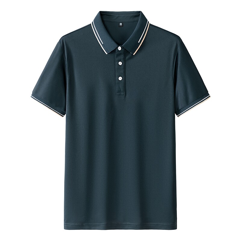 新款男士POLO衫春夏季纯色简约公版上衣商务短袖T恤衫PL3382P25,男装Polo衫,星座1410（原1902A）