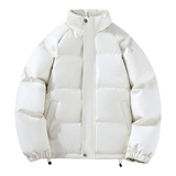棉衣冬季PU皮羽绒棉服时尚男外套连帽保暖棉袄潮流男装MY9966P85，男装棉衣，星座1410（原1902A）
