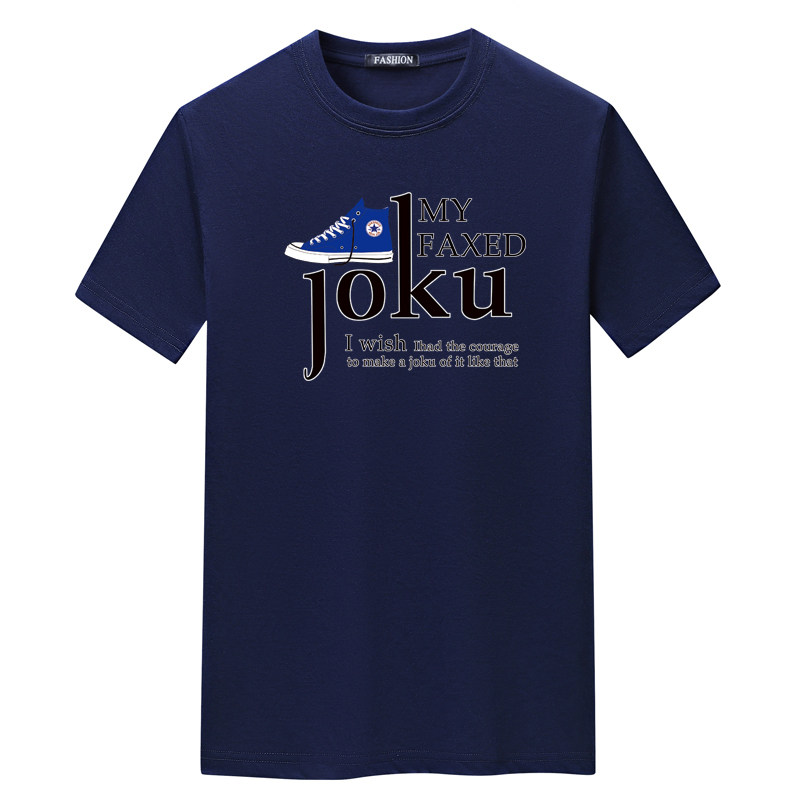 夏季短袖t恤潮流宽松CVC60%棉衣服新款男装DT3795-JOKU鞋,男装T恤,星座1410（原1902A）