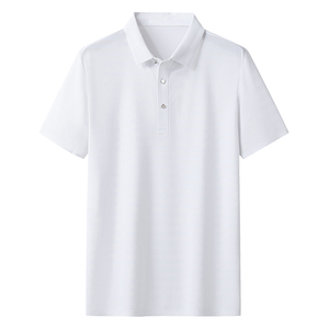 夏季冰丝棉高端polo衫男士短袖商务翻领T恤上衣 PL5555P45图片