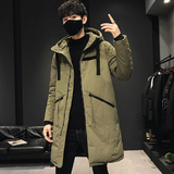 2021冬季新款男士韩版中长款羽绒服加厚外套男装羽绒服YR891-P120，男装羽绒服，星座1410（原1902A）