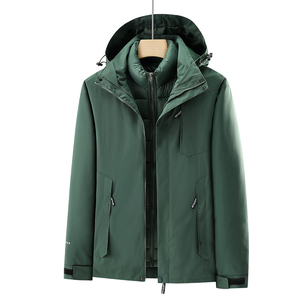 秋冬男女款夹克户外三合一冲锋衣可拆卸两件套登山服 CF2605P120图片