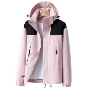 春秋户外运动冲锋衣男女情侣防水防风滑雪登山服夹克JK23657P35图片