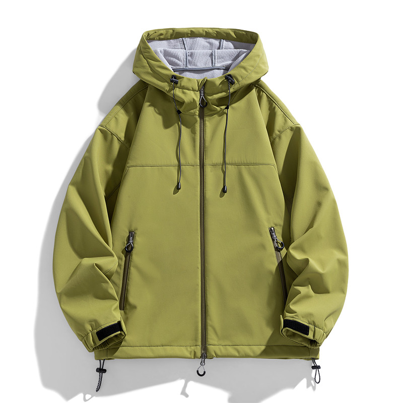 春秋季夹克潮牌美式工装运动登山服男女款冲锋衣休闲外套JK223P88图片