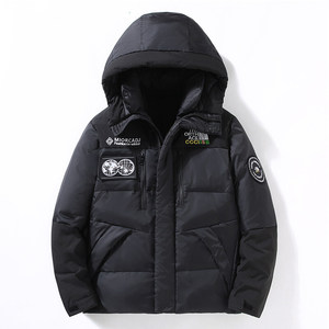 2021羽绒服情侣外套韩版潮流帅气亮面男加厚外套潮牌 YR9850P120图片