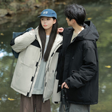冬季90%绒情侣户外休闲运动加厚防寒保暖连帽羽绒服YR2326P220，男装羽绒服，星座1410（原1902A）