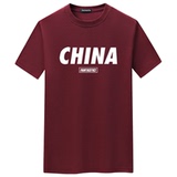 夏季男士短袖t恤青春宽松CVC60%棉新款男装DT3667-CHINA，男装T恤，星座1410（原1902A）