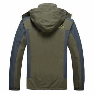 L-8X春秋加肥大码摇粒绒外套户外冲锋衣防水夹克登山服 CF8828P90图片