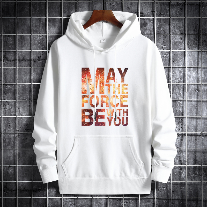 Men's hooded Korean hip hop sports coat ins Hong Kong style casual top fashion